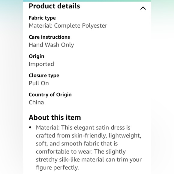 Satin Dress - Picture 5 of 6